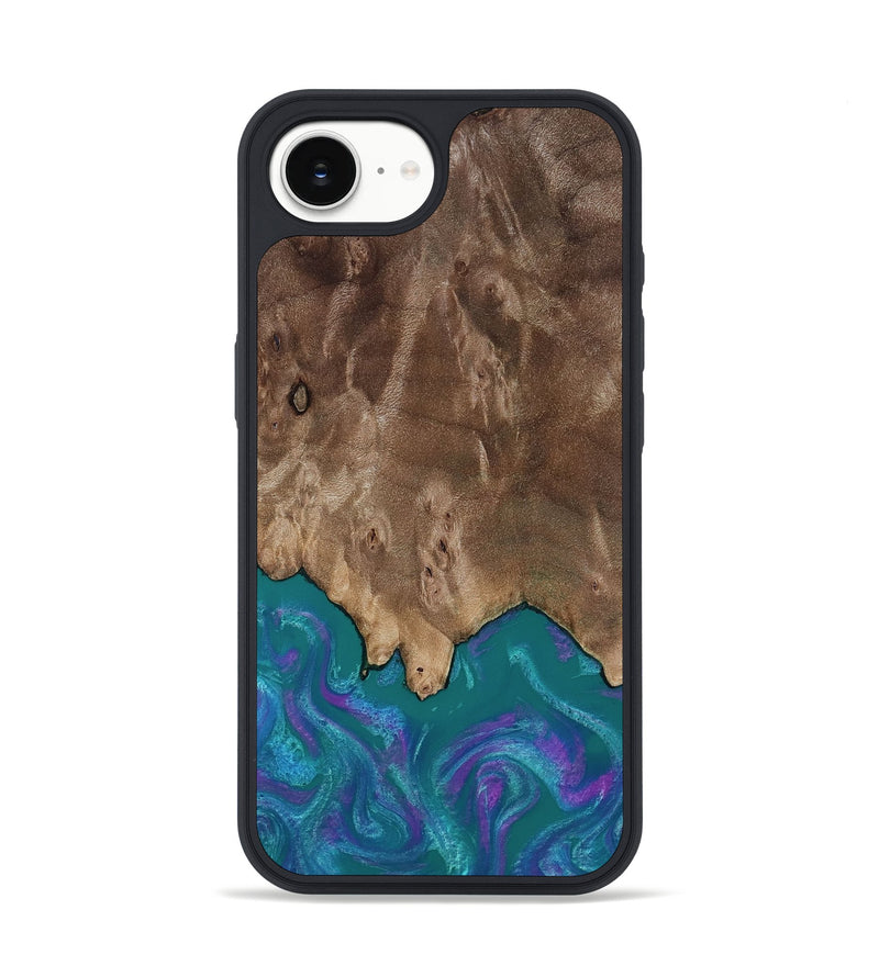 iPhone 17e Wood Phone Case - Benicio (Purple, 818199)