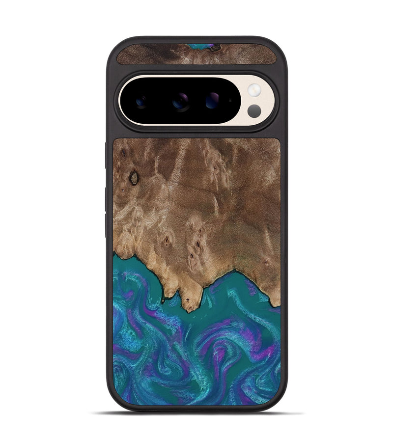 Pixel 10 Wood Phone Case - Benicio (Purple, 818199)