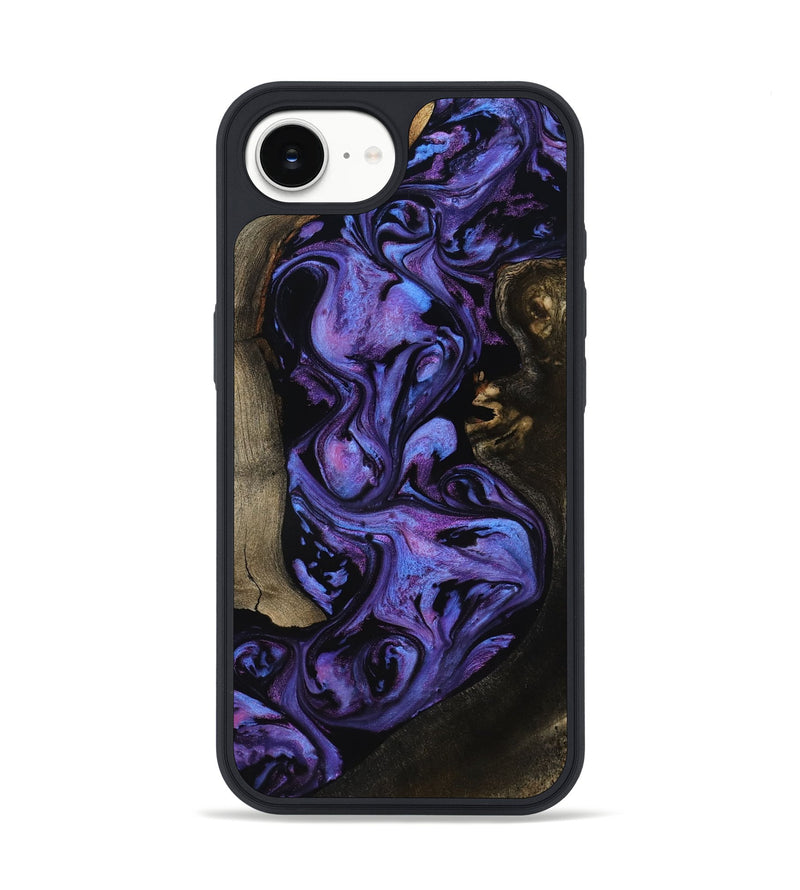 iPhone 17e Wood Phone Case - Shari (Purple, 818200)
