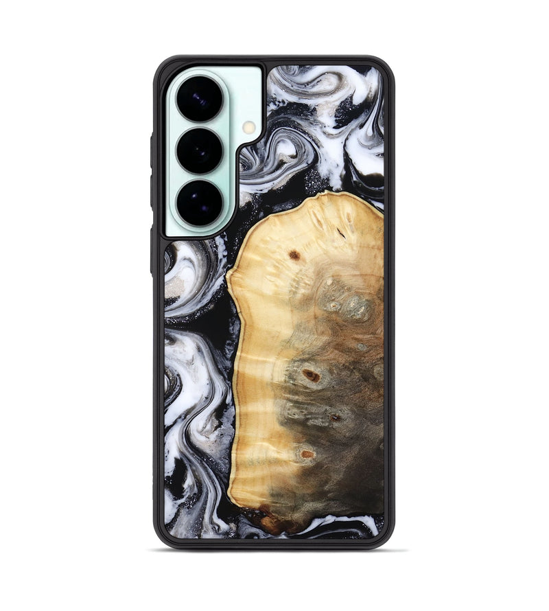 Galaxy S26 Plus Wood Phone Case - Kylan (Black & White, 818201)