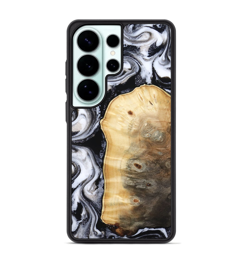 Galaxy S26 Ultra Wood Phone Case - Kylan (Black & White, 818201)