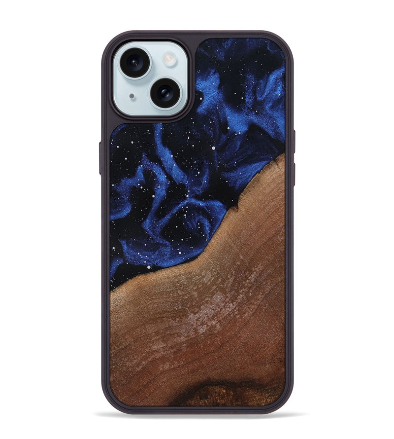 iPhone 15 Plus Wood Phone Case - Iola (Cosmos, 818202)