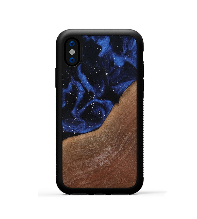 iPhone Xs Wood Phone Case - Iola (Cosmos, 818202)