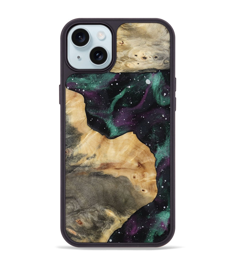 iPhone 15 Plus Wood Phone Case - Elmira (Cosmos, 818203)