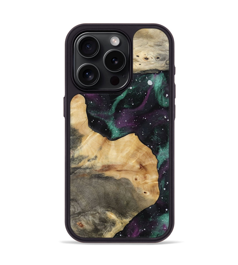iPhone 15 Pro Wood Phone Case - Elmira (Cosmos, 818203)