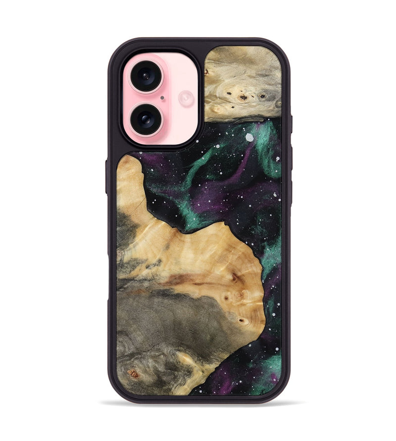 iPhone 16 Wood Phone Case - Elmira (Cosmos, 818203)