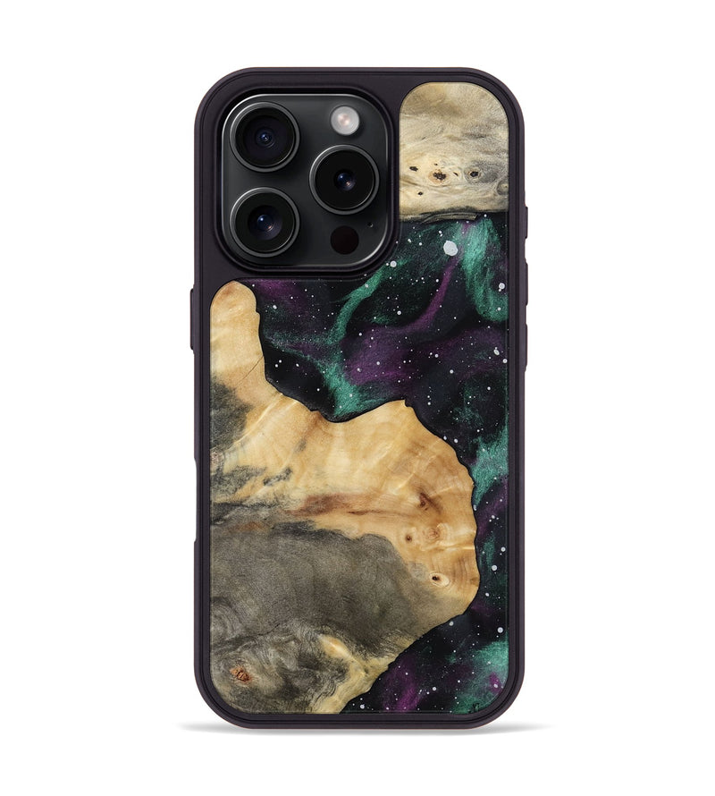iPhone 16 Pro Wood Phone Case - Elmira (Cosmos, 818203)