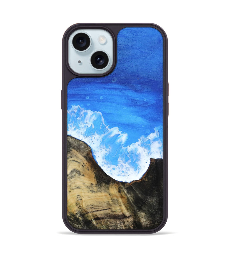 iPhone 15 Wood Phone Case - Nanette (Coastal, 818204)