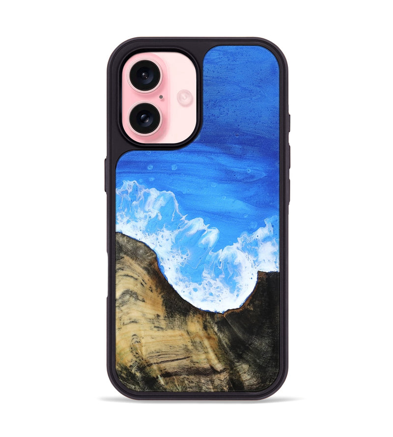 iPhone 16 Wood Phone Case - Nanette (Coastal, 818204)