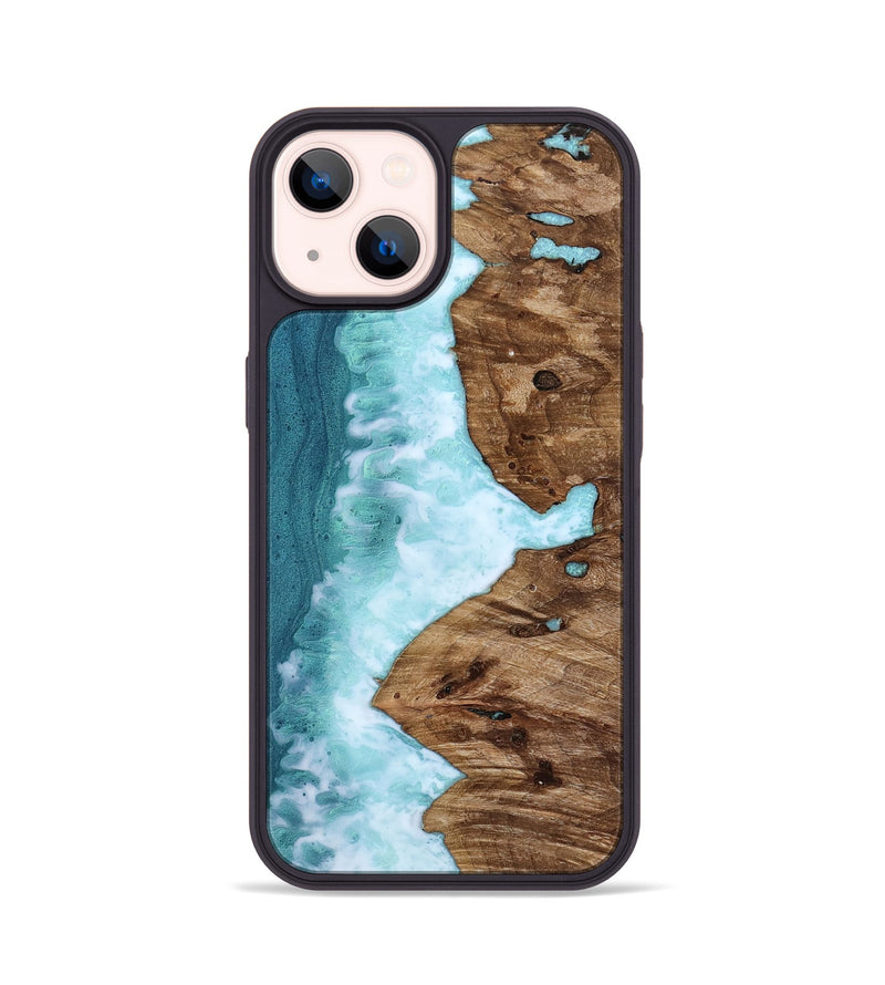 iPhone 14 Wood Phone Case - Riggs (Coastal, 818205)