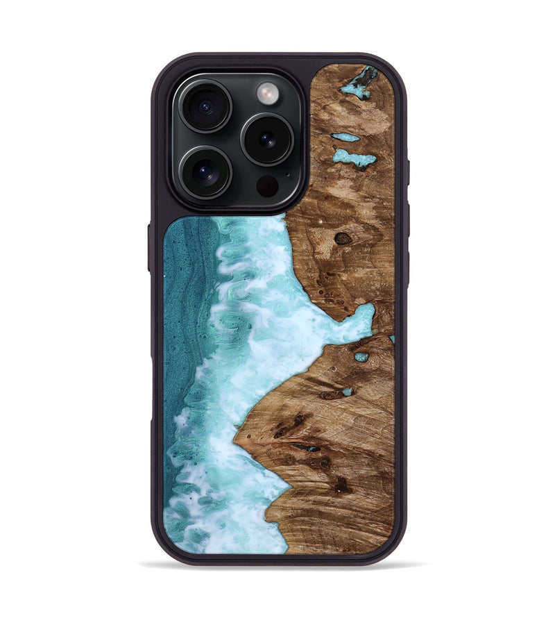 iPhone 16 Pro Wood Phone Case - Riggs (Coastal, 818205)