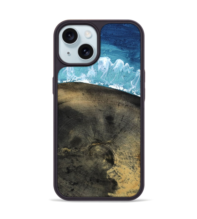 iPhone 15 Wood Phone Case - Kaylyn (Coastal, 818207)
