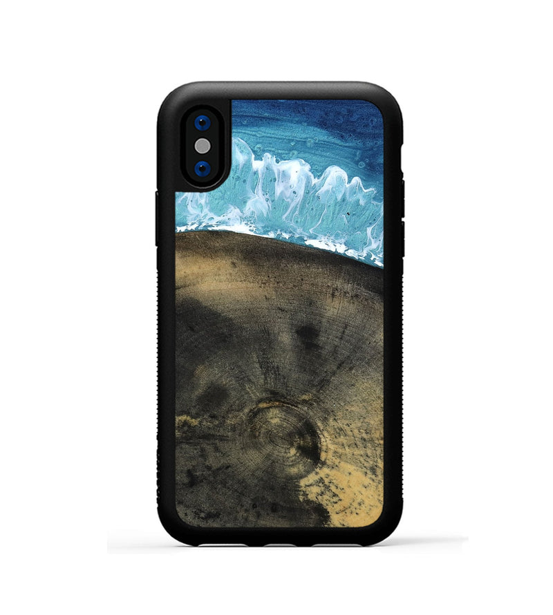 iPhone Xs Wood Phone Case - Kaylyn (Coastal, 818207)