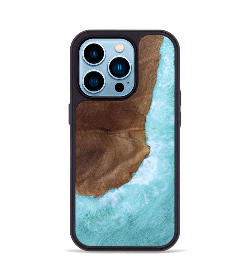 iPhone 14 Pro Wood Phone Case - Myranda (Coastal, 818211)