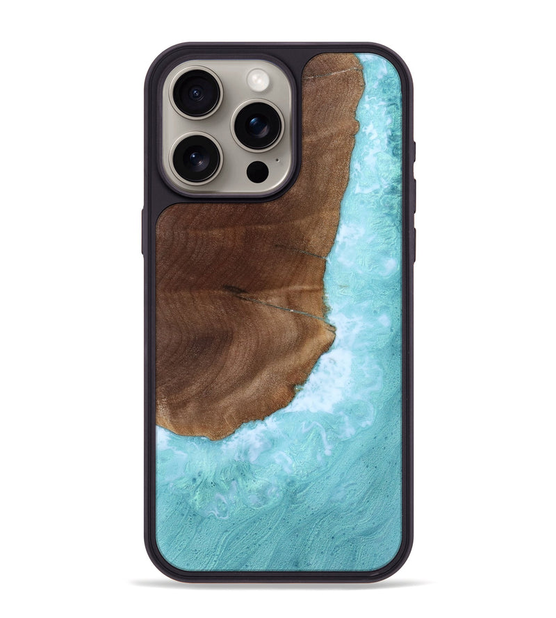 iPhone 15 Pro Max Wood Phone Case - Myranda (Coastal, 818211)