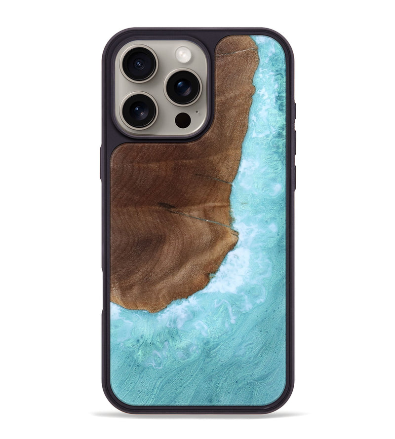 iPhone 16 Pro Max Wood Phone Case - Myranda (Coastal, 818211)