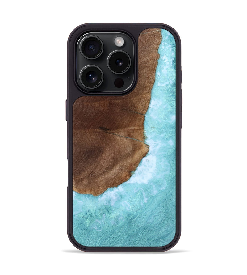 iPhone 16 Pro Wood Phone Case - Myranda (Coastal, 818211)