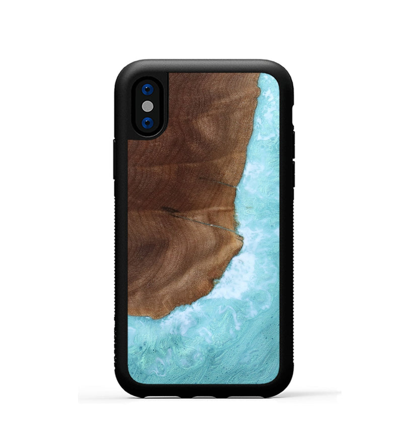 iPhone Xs Wood Phone Case - Myranda (Coastal, 818211)