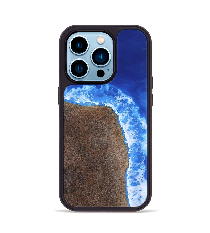 iPhone 14 Pro Wood Phone Case - Foster (Coastal, 818212)