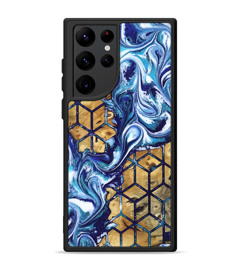Galaxy S22 Ultra Wood Phone Case - Kristie (Pattern, 818213)