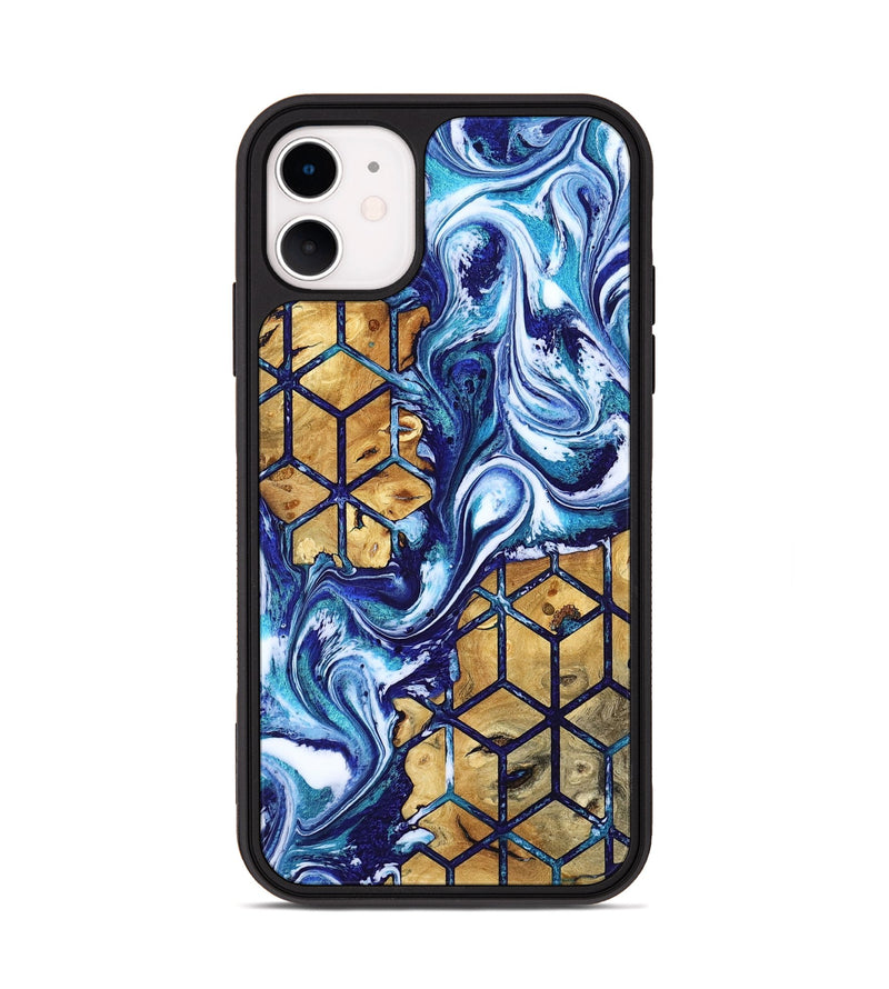 iPhone 11 Wood Phone Case - Kristie (Pattern, 818213)