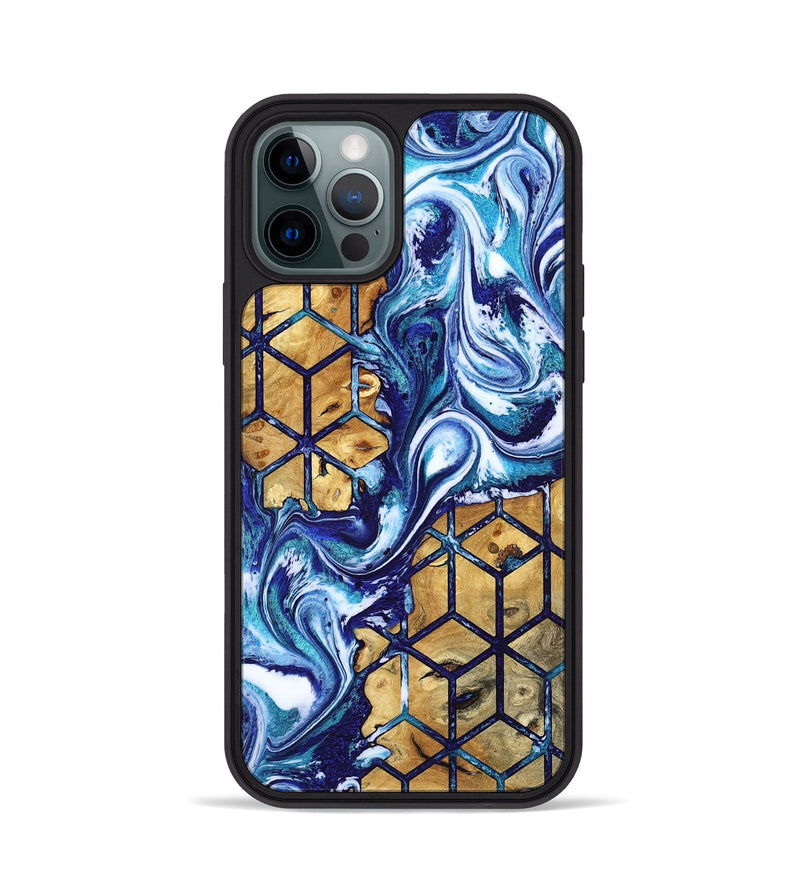 iPhone 12 Pro Wood Phone Case - Kristie (Pattern, 818213)