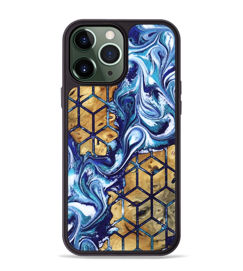 iPhone 13 Pro Max Wood Phone Case - Kristie (Pattern, 818213)
