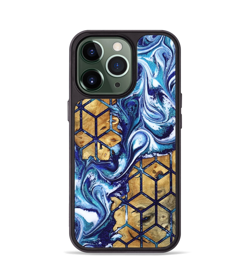 iPhone 13 Pro Wood Phone Case - Kristie (Pattern, 818213)