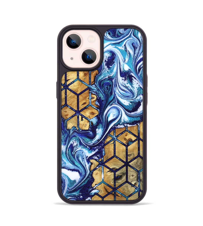 iPhone 14 Wood Phone Case - Kristie (Pattern, 818213)