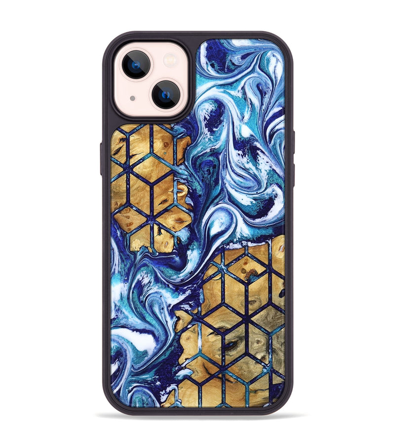 iPhone 14 Plus Wood Phone Case - Kristie (Pattern, 818213)
