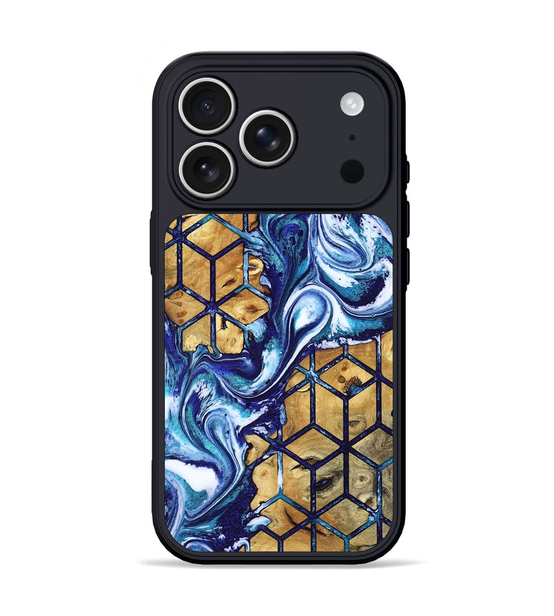 iPhone 17 Pro Wood Phone Case - Kristie (Pattern, 818213)