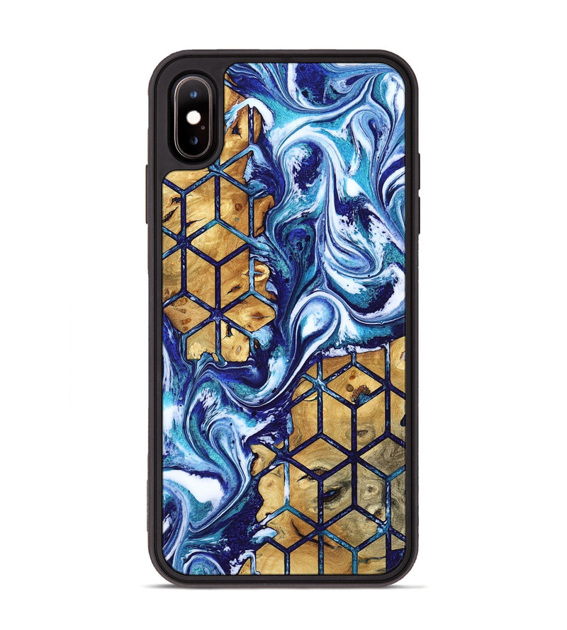 iPhone Xs Max Wood Phone Case - Kristie (Pattern, 818213)