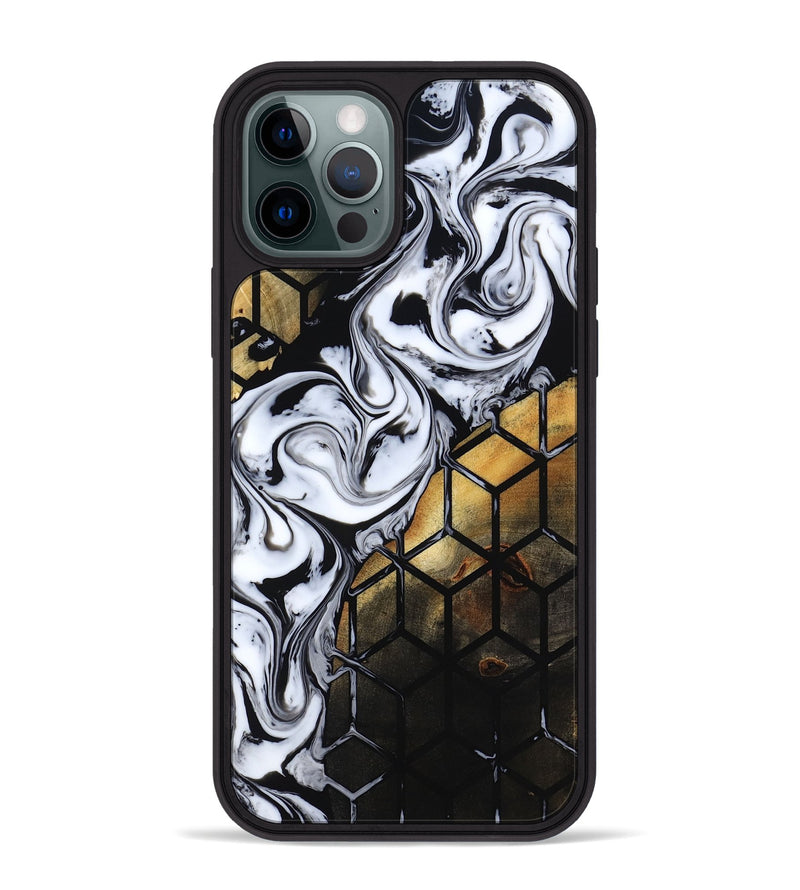 iPhone 12 Pro Max Wood Phone Case - Jovie (Pattern, 818214)