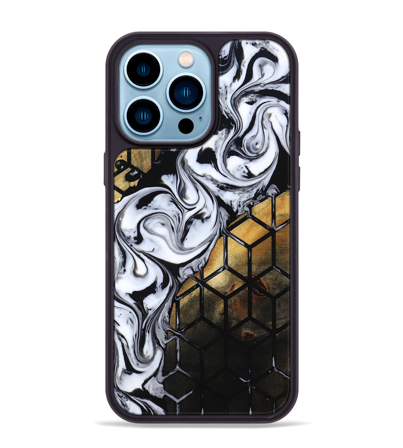 iPhone 14 Pro Max Wood Phone Case - Jovie (Pattern, 818214)