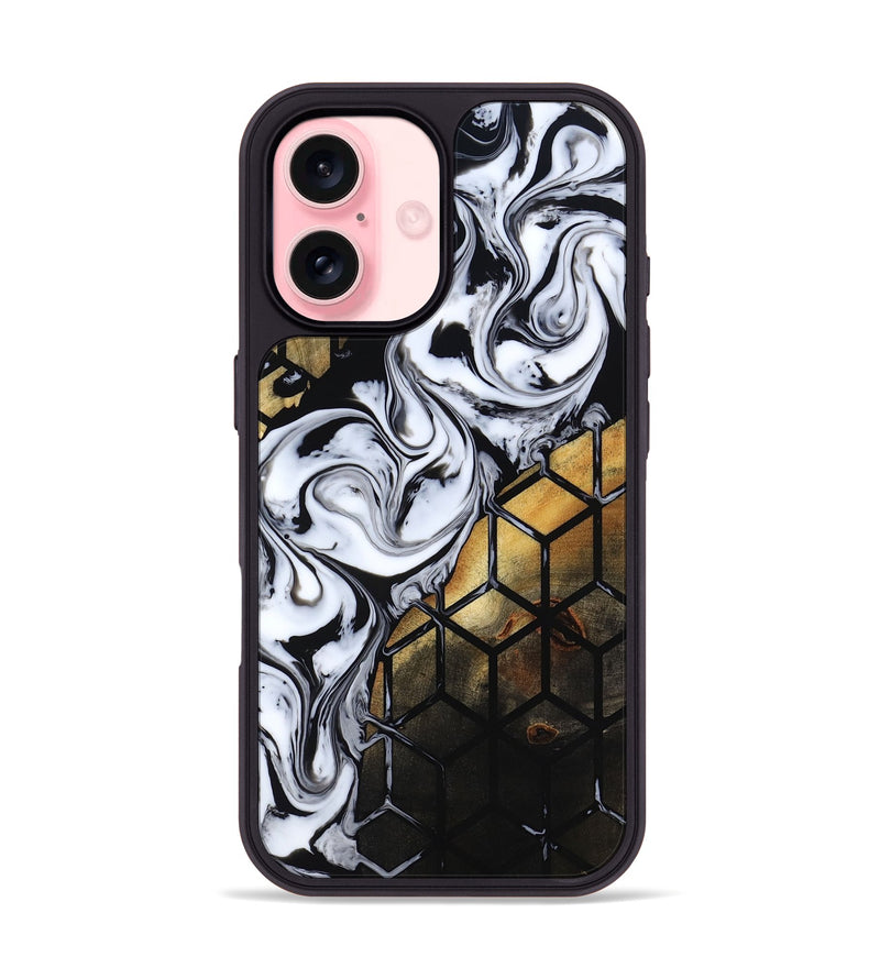 iPhone 16 Wood Phone Case - Jovie (Pattern, 818214)