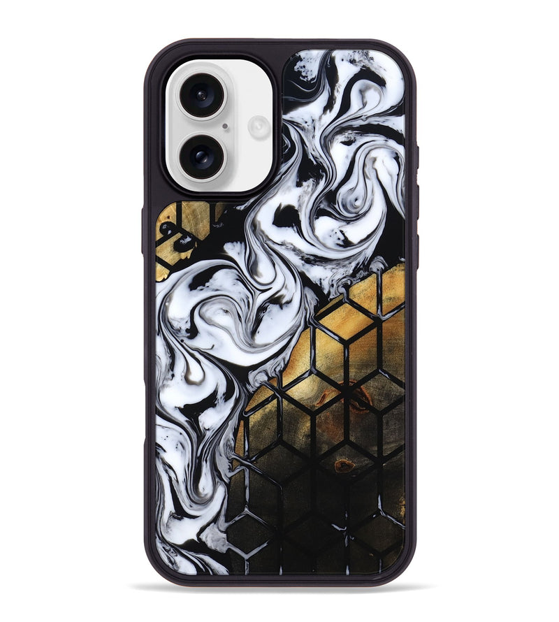 iPhone 16 Plus Wood Phone Case - Jovie (Pattern, 818214)