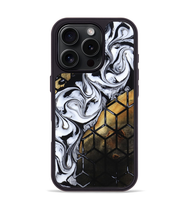 iPhone 16 Pro Wood Phone Case - Jovie (Pattern, 818214)