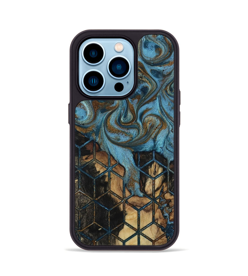 iPhone 14 Pro Wood Phone Case - Tammi (Pattern, 818215)