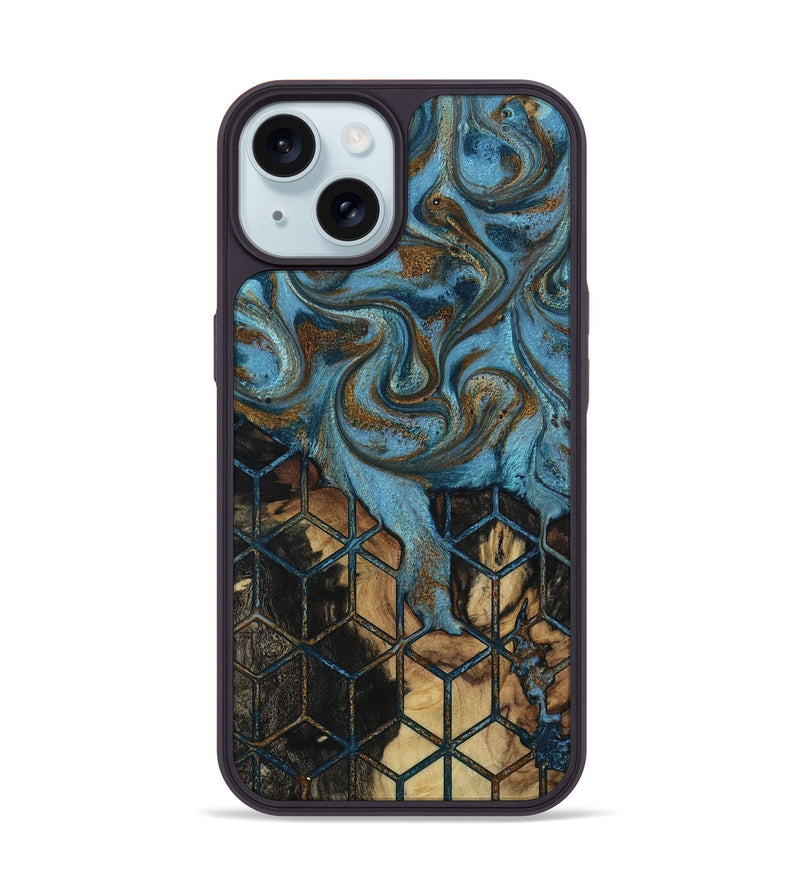 iPhone 15 Wood Phone Case - Tammi (Pattern, 818215)