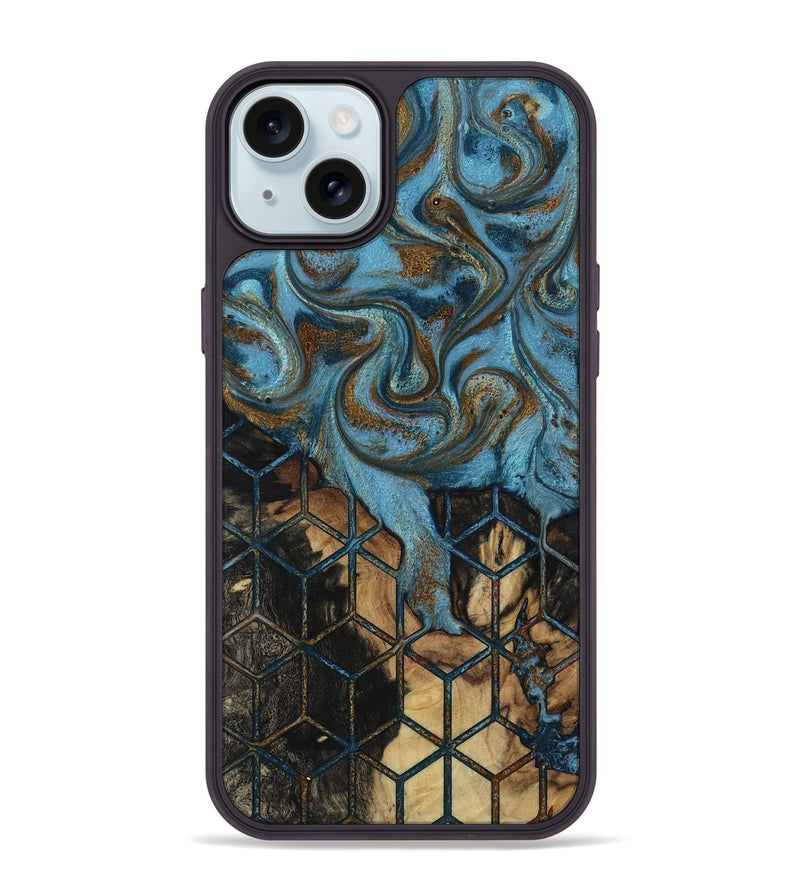 iPhone 15 Plus Wood Phone Case - Tammi (Pattern, 818215)
