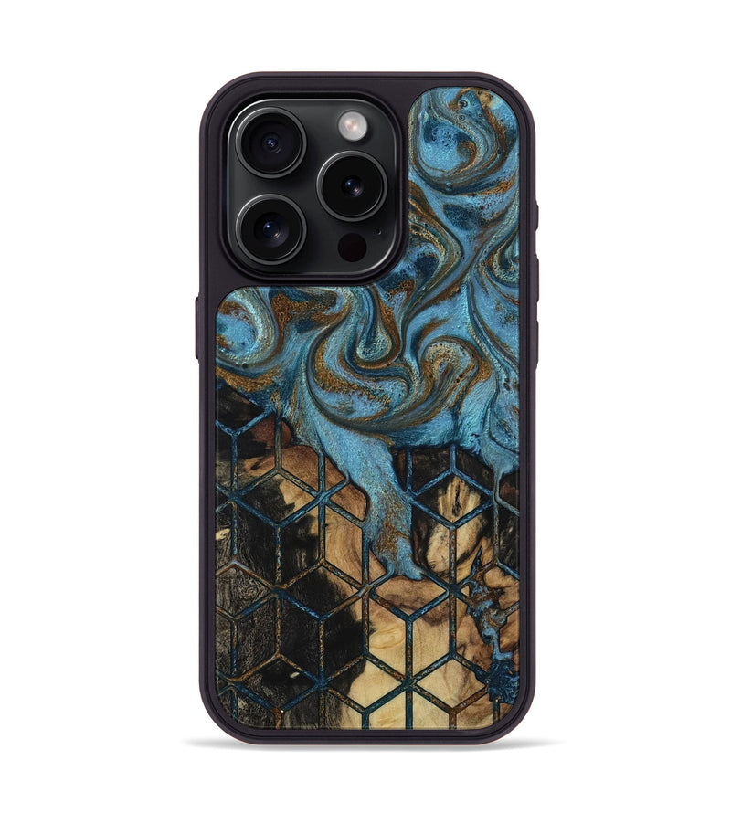 iPhone 15 Pro Wood Phone Case - Tammi (Pattern, 818215)