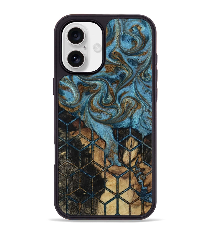 iPhone 16 Plus Wood Phone Case - Tammi (Pattern, 818215)