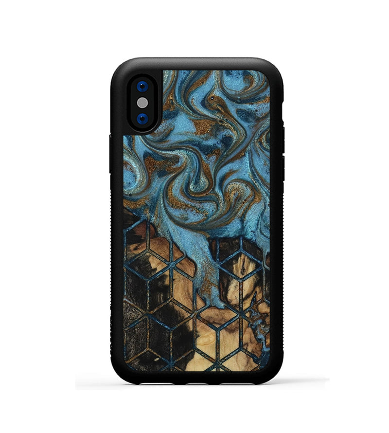 iPhone Xs Wood Phone Case - Tammi (Pattern, 818215)