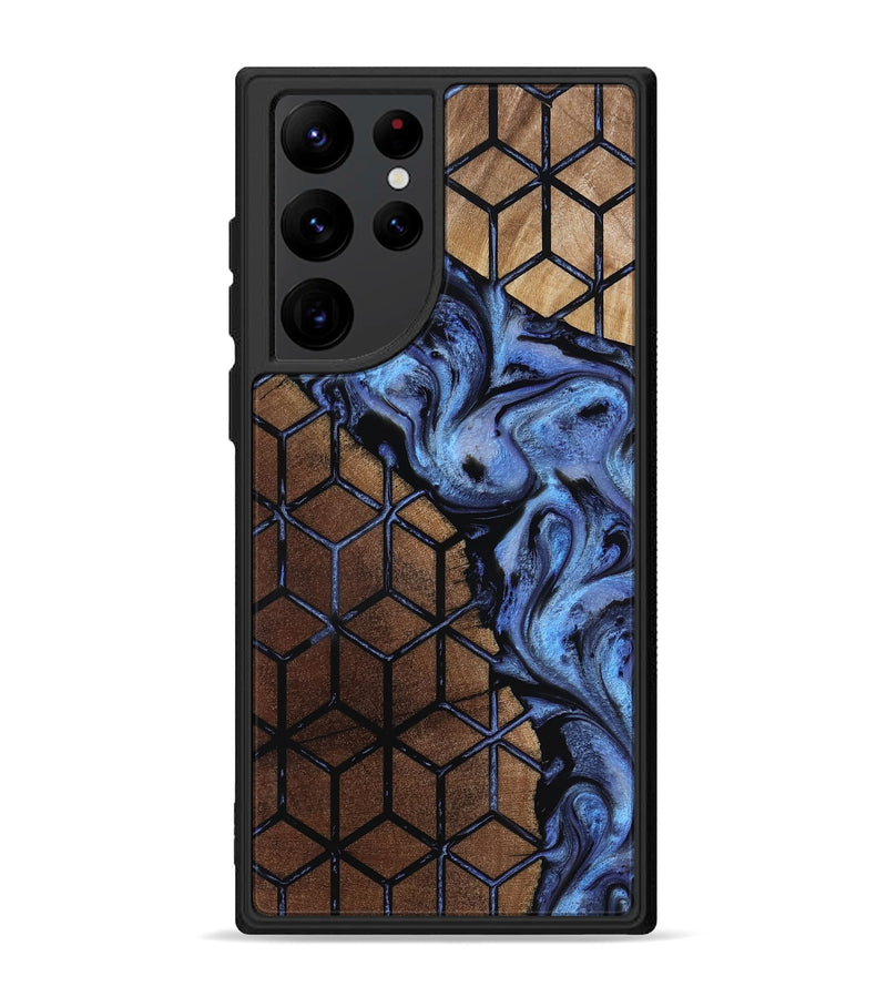 Galaxy S22 Ultra Wood Phone Case - Ozzy (Pattern, 818216)