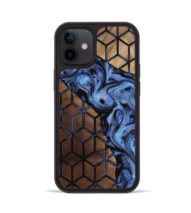iPhone 12 Wood Phone Case - Ozzy (Pattern, 818216)