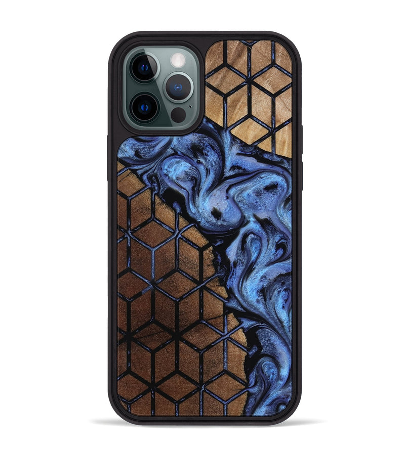 iPhone 12 Pro Max Wood Phone Case - Ozzy (Pattern, 818216)