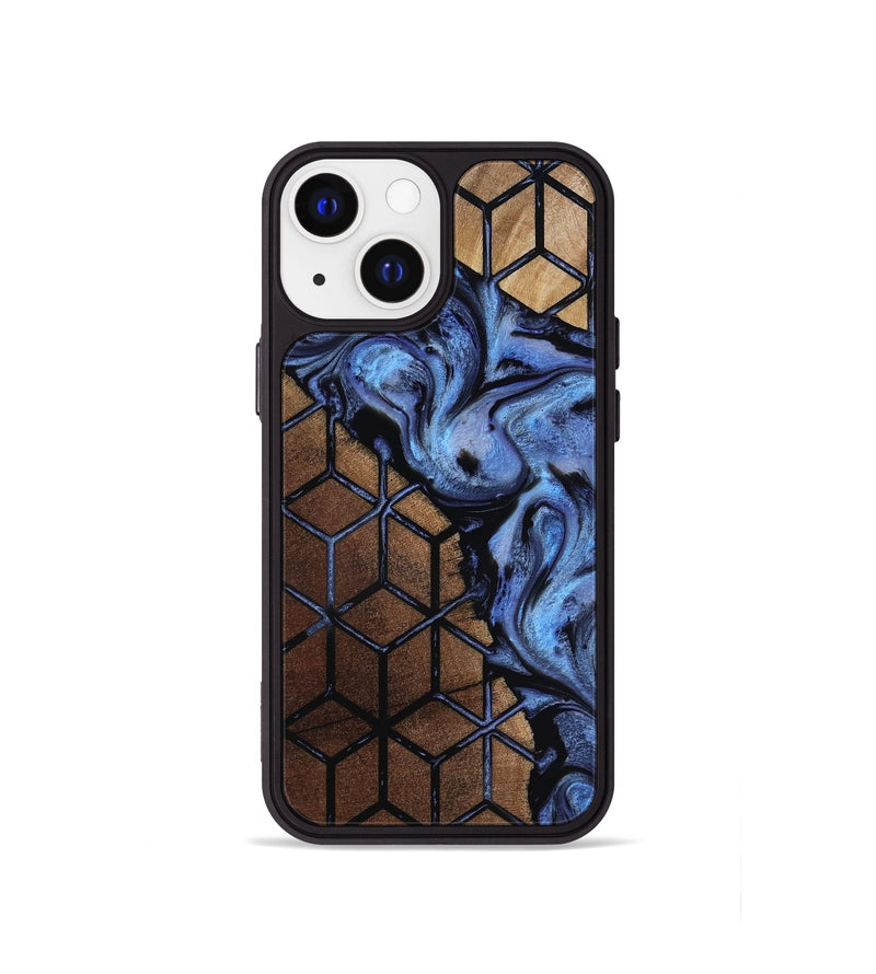 iPhone 13 mini Wood Phone Case - Ozzy (Pattern, 818216)