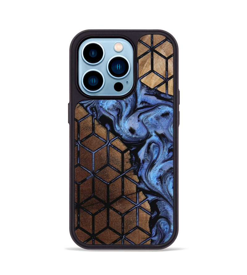 iPhone 14 Pro Wood Phone Case - Ozzy (Pattern, 818216)