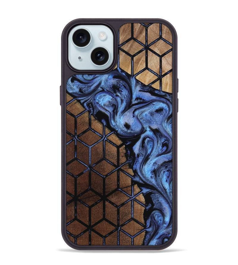 iPhone 15 Plus Wood Phone Case - Ozzy (Pattern, 818216)