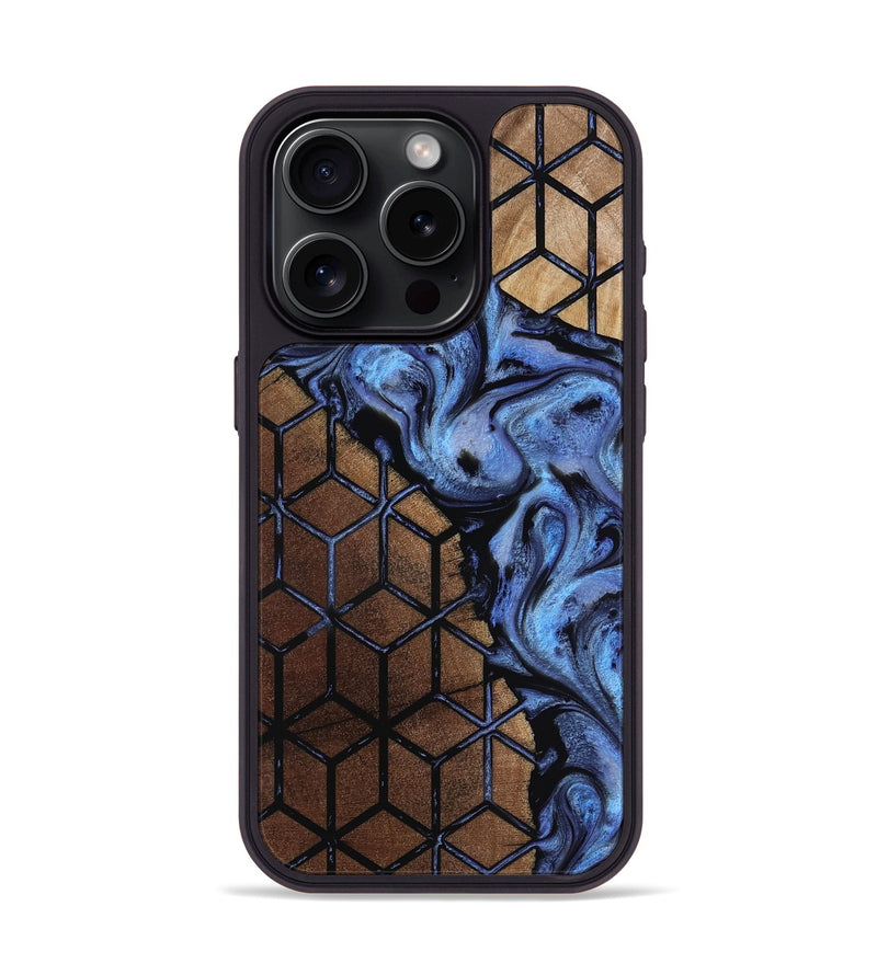 iPhone 15 Pro Wood Phone Case - Ozzy (Pattern, 818216)